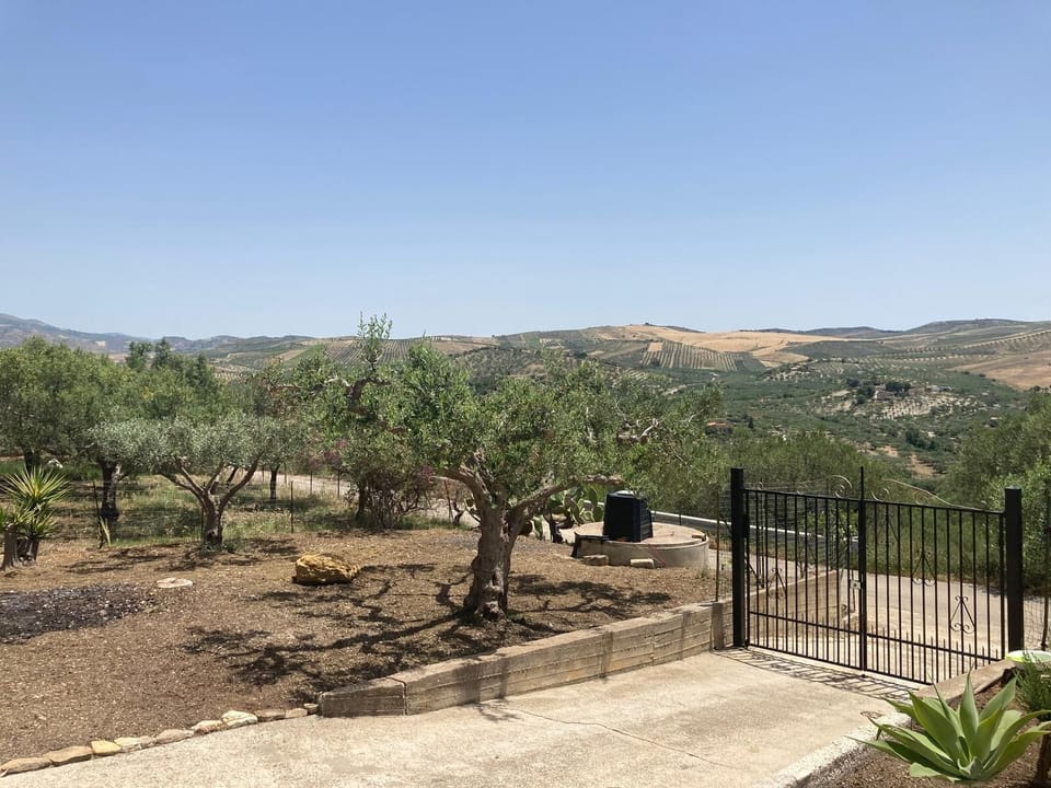 Gated parking in front of the house- space for 2 cars