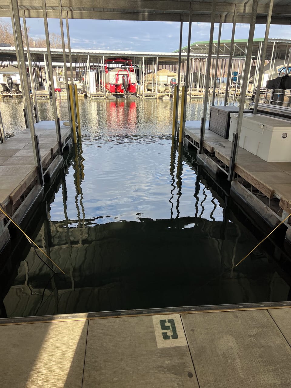 12x30 boat slip is available upon request for an additional $30 nightly fee.