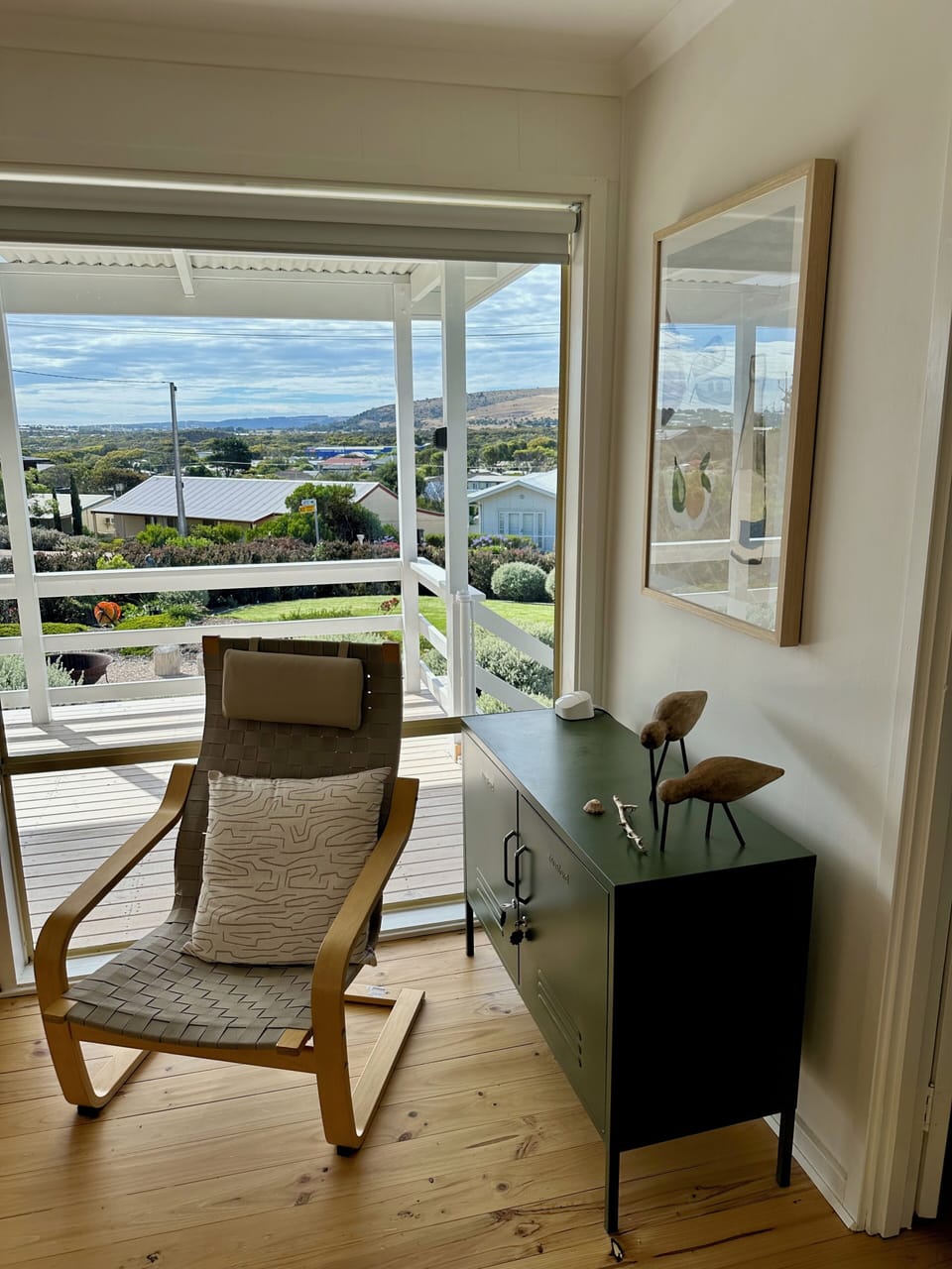 Relax with a good book in a comfy chair.