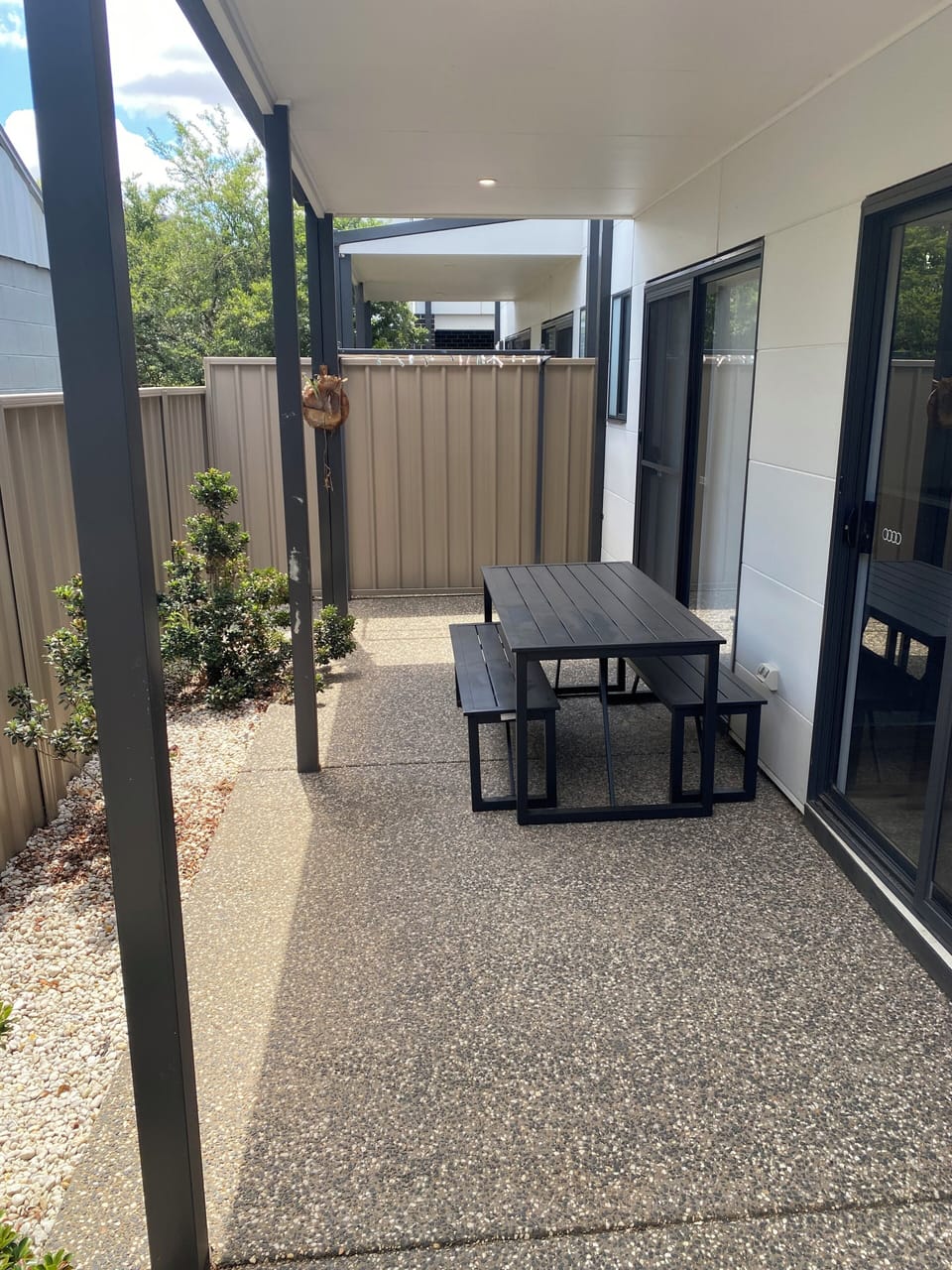 Outdoor dining