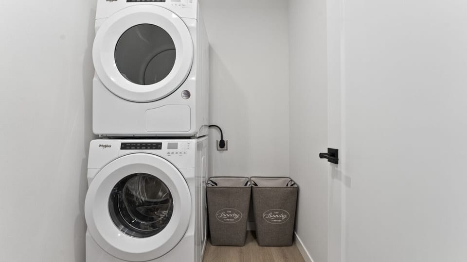 In-unit washer and dryer