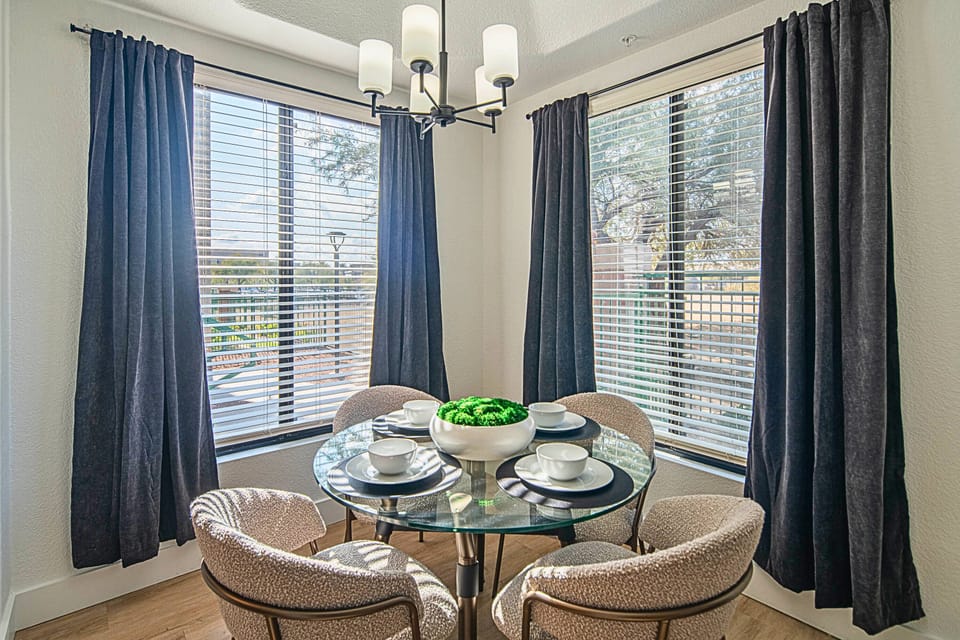 A beautiful mix of style and comfort.