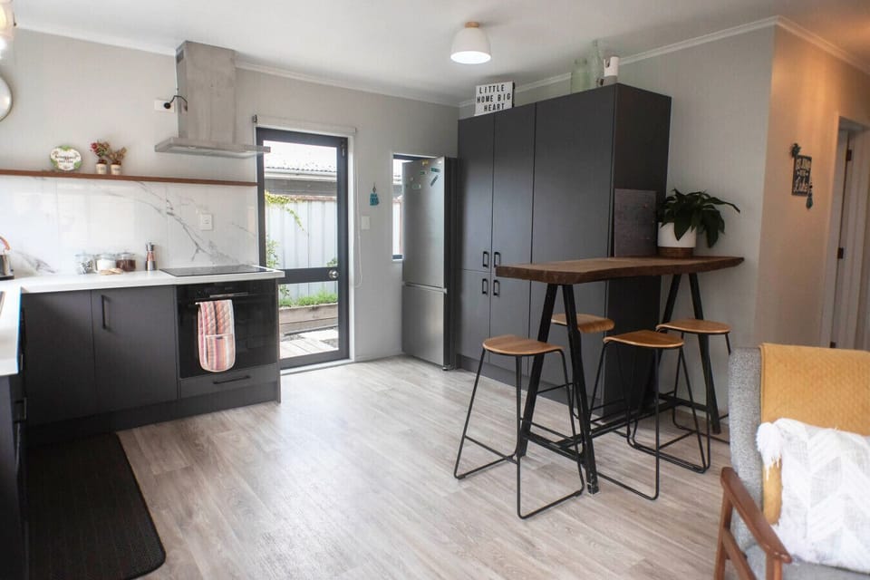 Kitchen and dining area