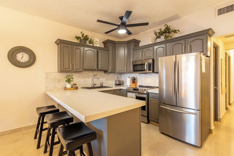 remodeled kitchen