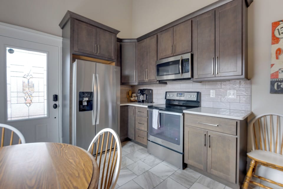 Kitchen | 1st Floor | Drip Coffee Maker | Dishware & Flatware