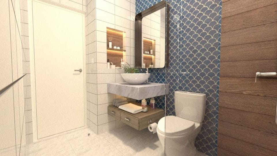 Family House | Bathroom | Towels, soap, toilet paper