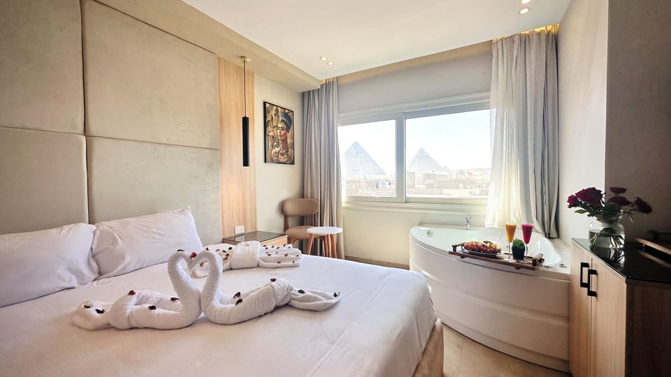 Superior Double Room, Jetted Tub, Mountain View | In-room safe, soundproofing, iron/ironing board (on request)