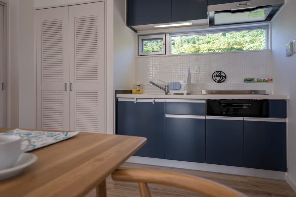 Villa, Non Smoking, Ocean View | Private kitchen | Full-size fridge, microwave, stovetop, toaster