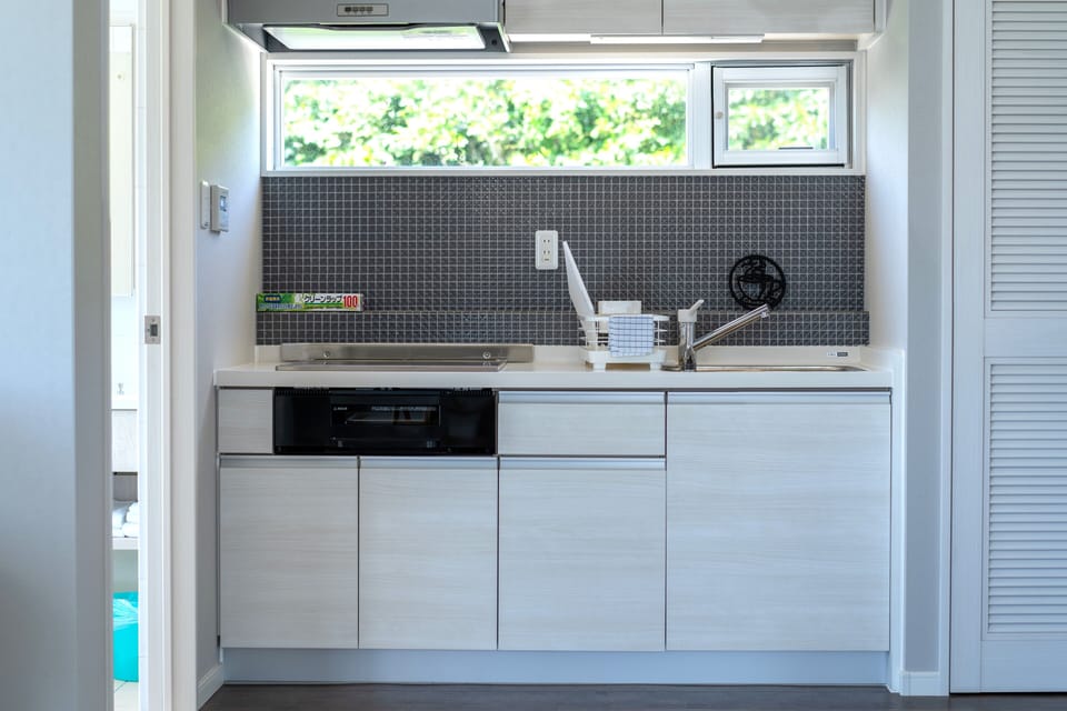 Villa, Non Smoking, Ocean View | Private kitchen | Full-size fridge, microwave, stovetop, toaster