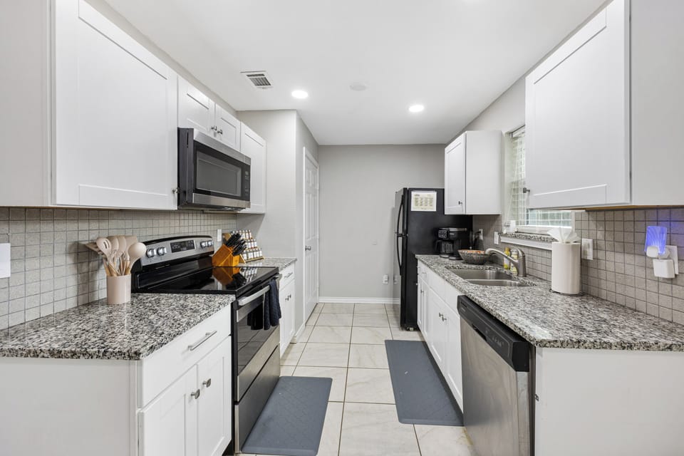 Fully equipped kitchen to cook a pefect meal