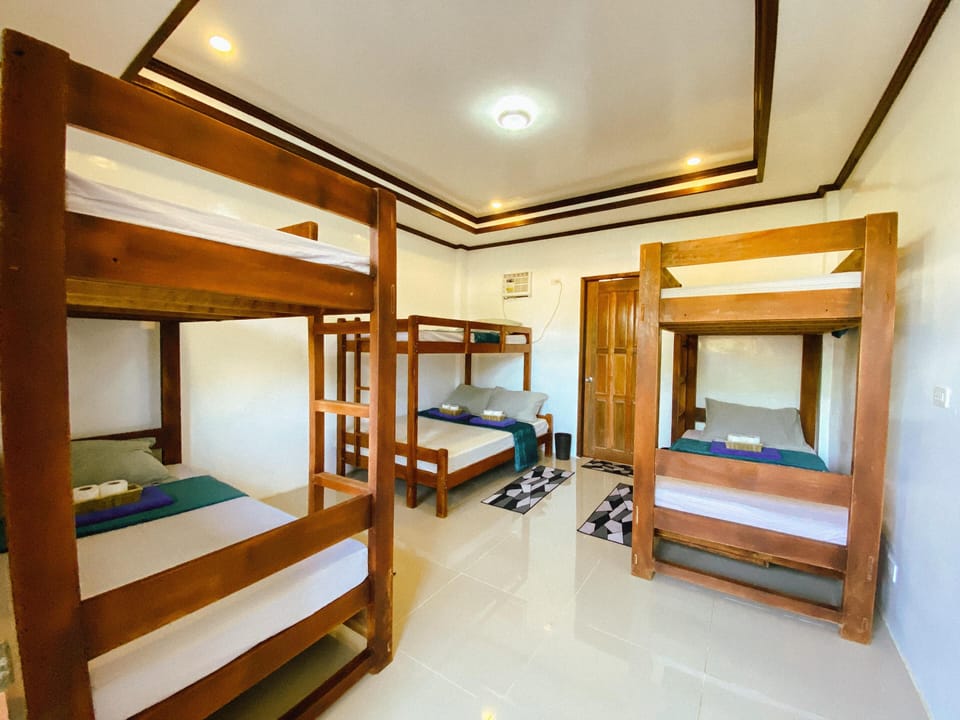 Premium bedding, desk, laptop workspace, free WiFi
