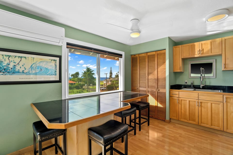 Watch the Surf from the Kitchen