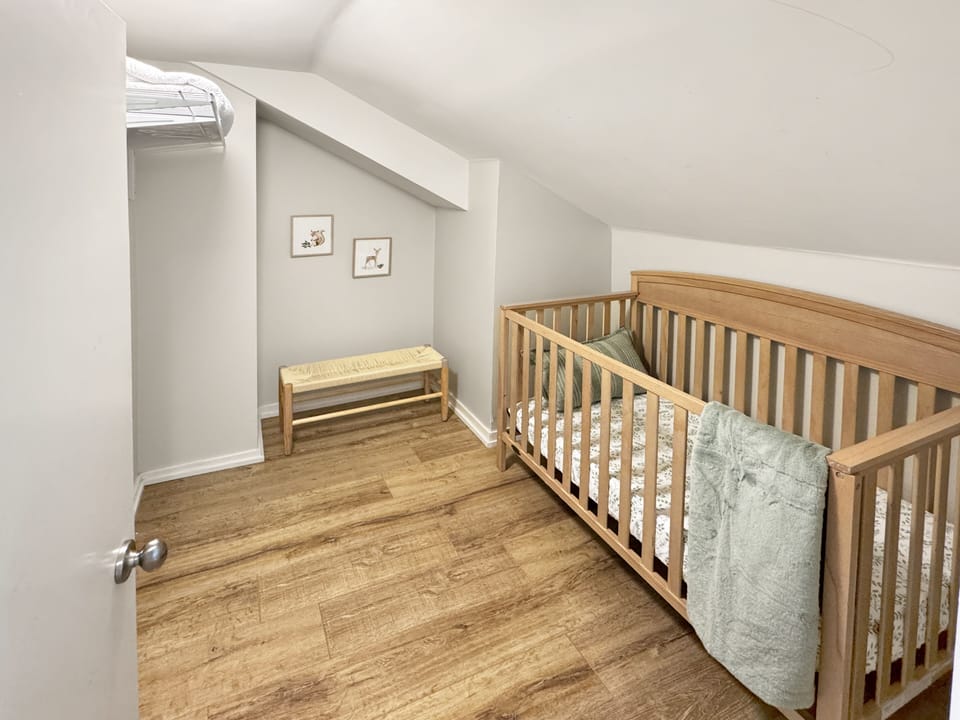 Private Nursery off a large bedroom