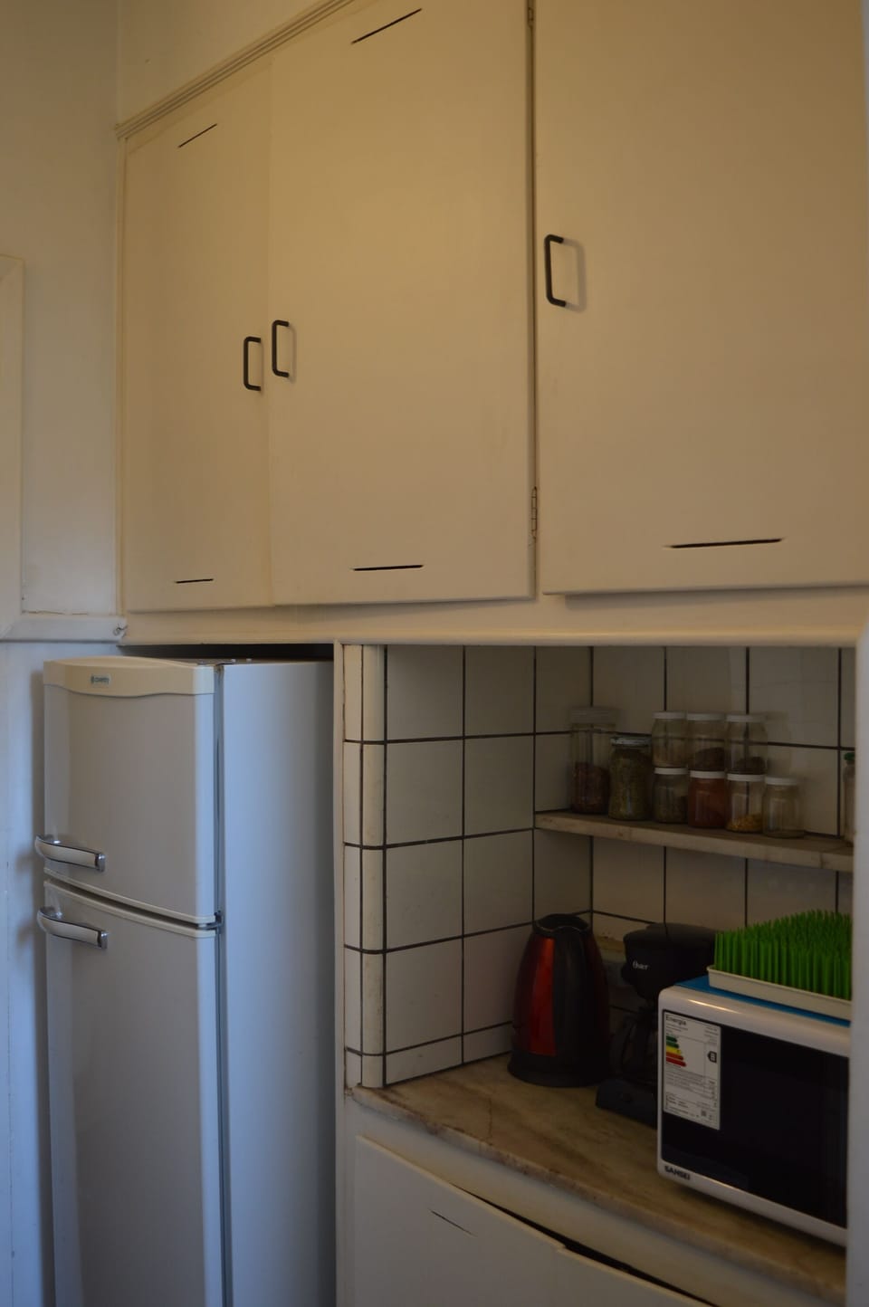 Apartment, 1 Bedroom, City View | Private kitchen | Full-size fridge, microwave, oven, stovetop