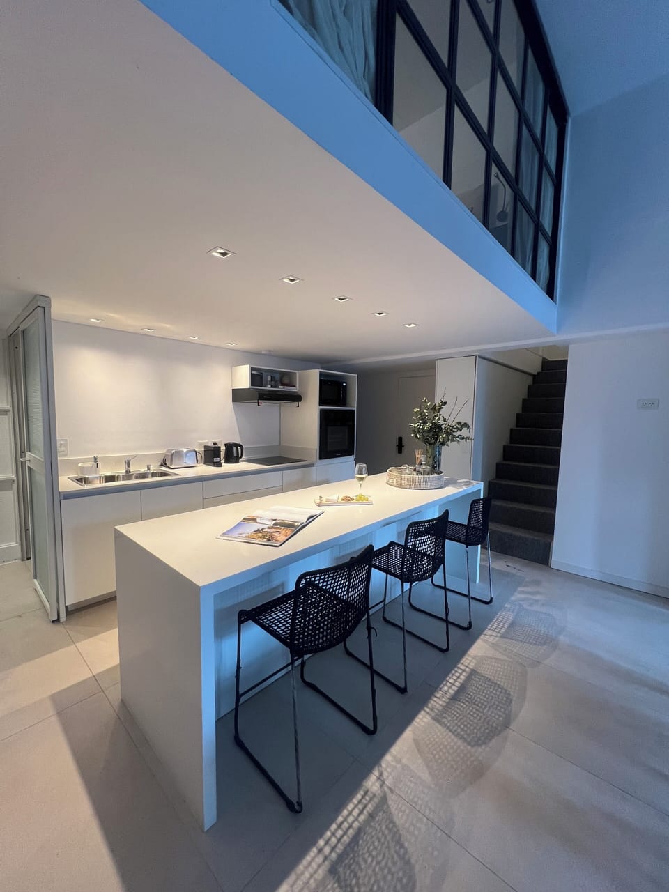 Deluxe Apartment, 3 Bedrooms, Balcony, Pool View | Private kitchen | Microwave, oven, stovetop, espresso maker