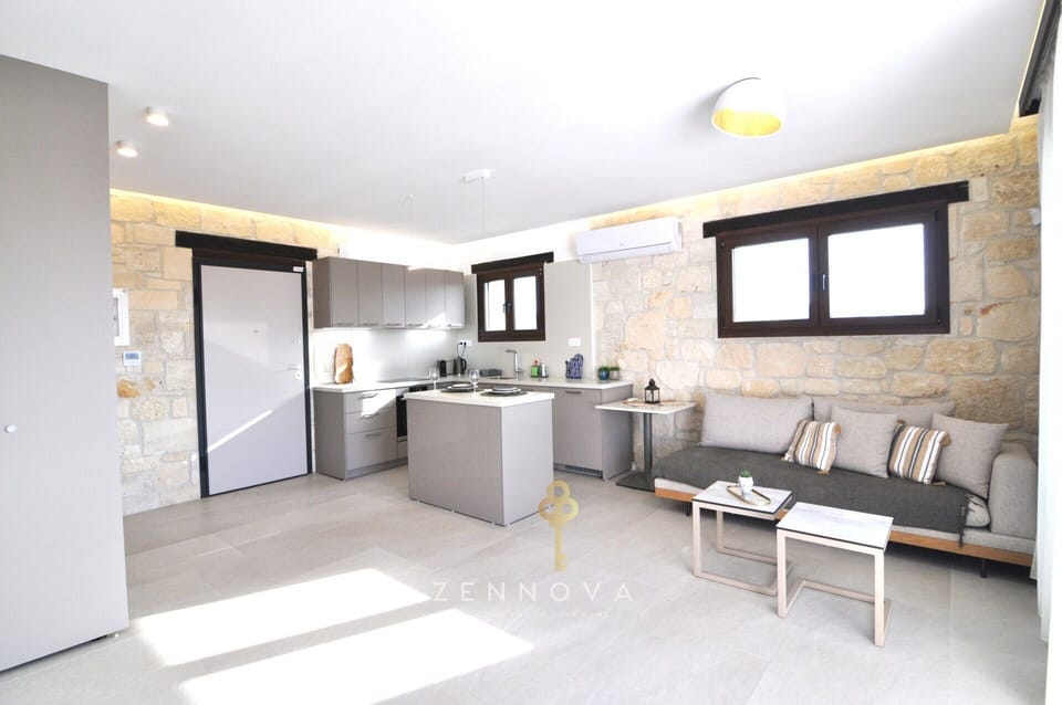 Luxury Villa, Pool View | Living area | Flat-screen TV