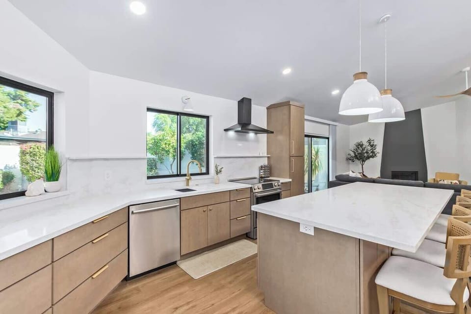 Other view of kitchen area.