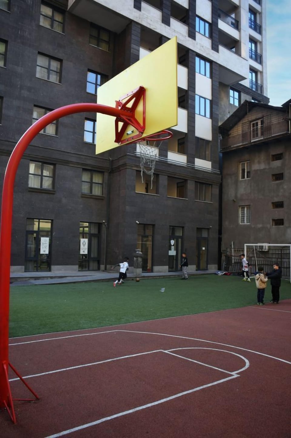 Let the fun begin! Our kids' playground is the perfect spot for little ones to play and explore