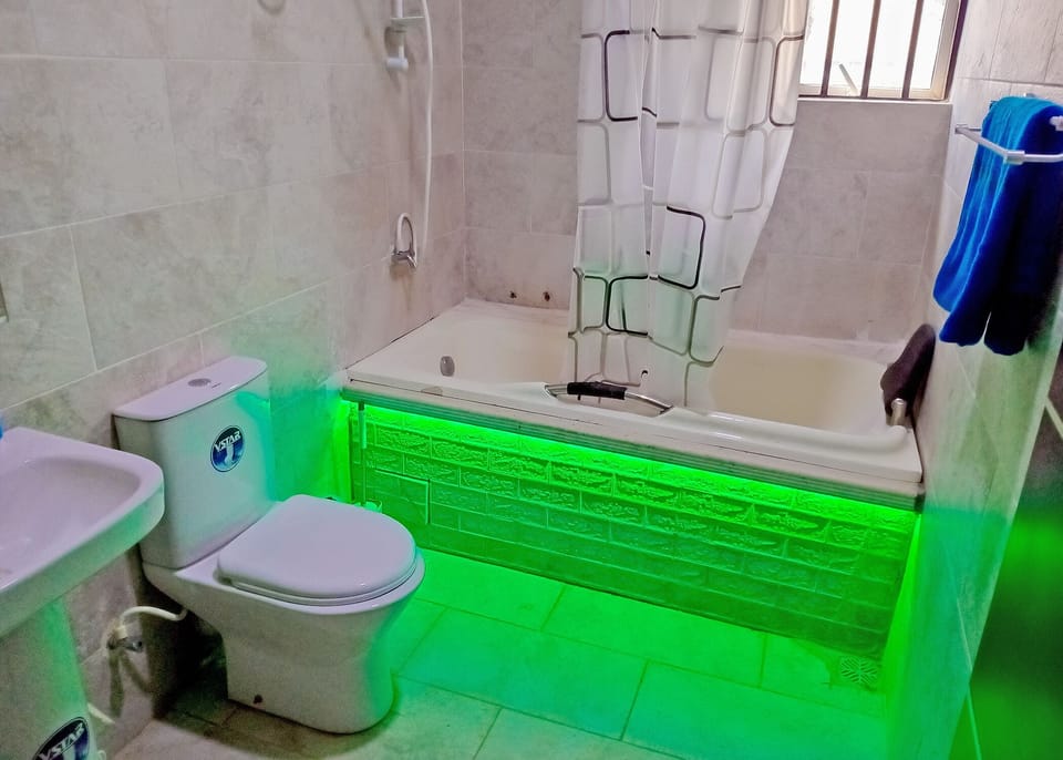 Double Room, Garden View | Bathroom