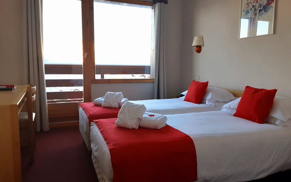 Blackout drapes, free cribs/infant beds, free WiFi, bed sheets