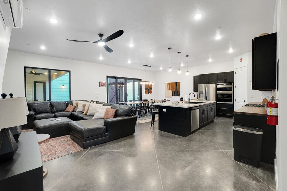 Large Living and Dining Area