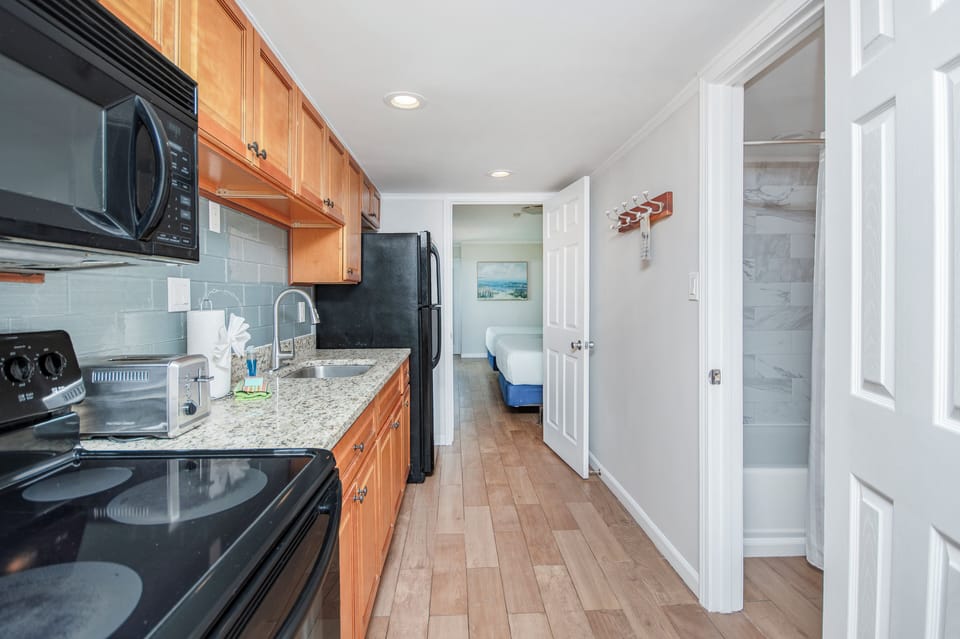 Fully equipped contemporary kitchen designed for effortless cooking.