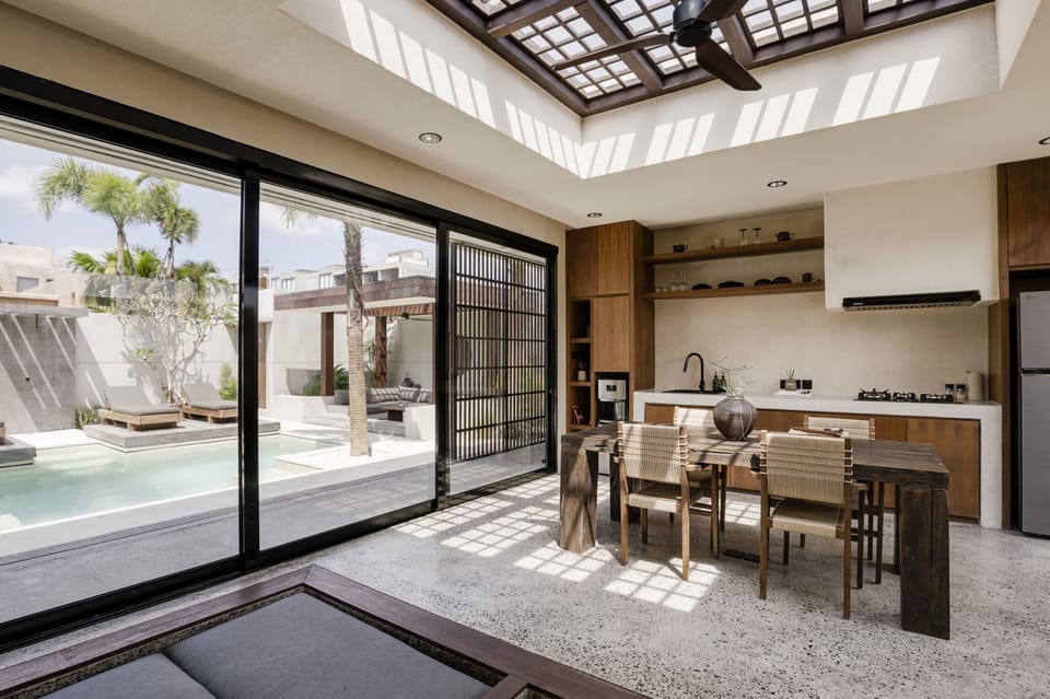 Villa, 2 Bedrooms, Patio, Pool View | Private kitchen | Fridge, stovetop, espresso maker, toaster