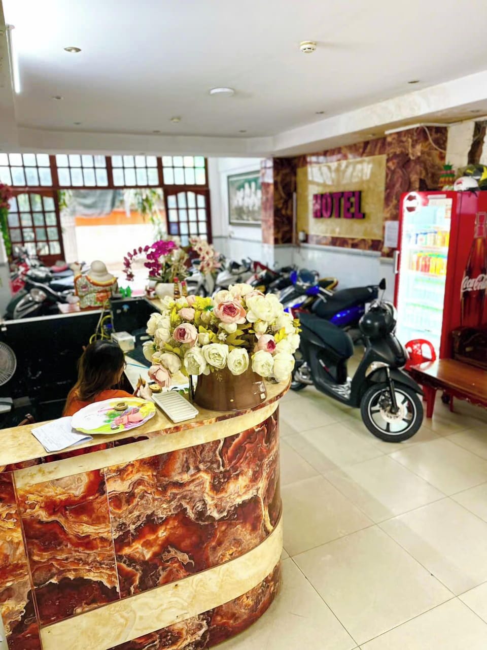 Family Double Room, Courtyard View | Desk, blackout drapes, iron/ironing board, free WiFi