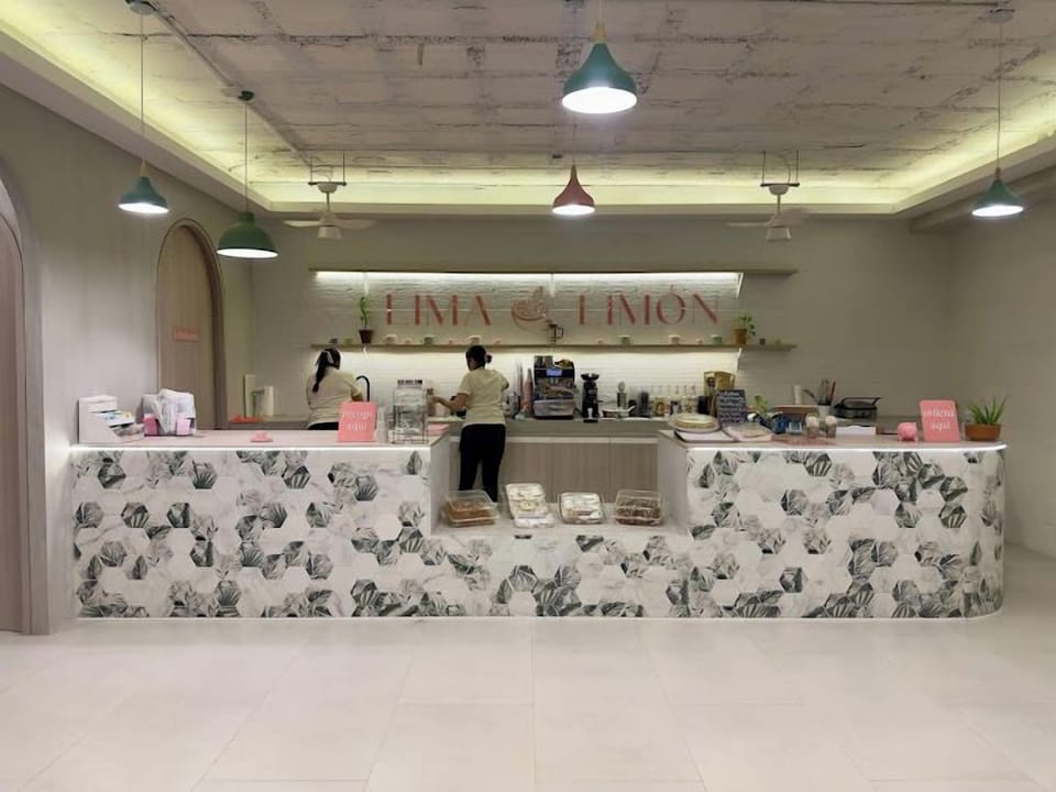 Lima Limon Cafe located at main entrance/street level