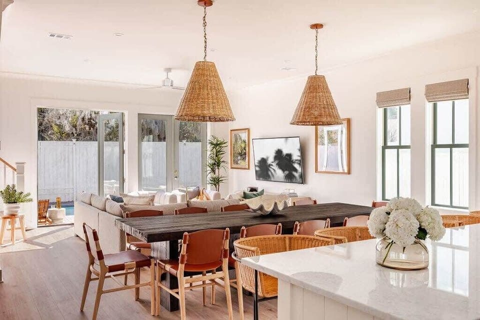 Open Concept Dining Area | First Floor |  Seats up to 12 | One Per Home