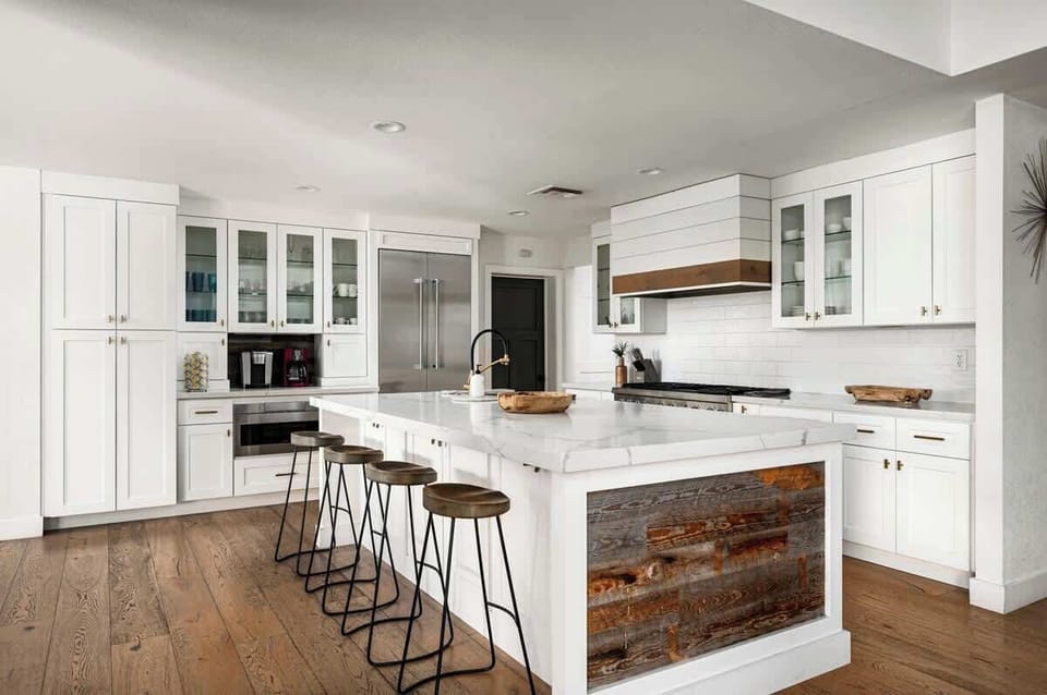 Fully stocked kitchen