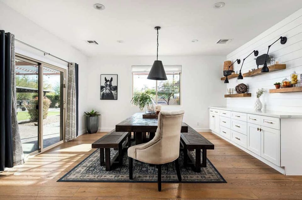Dining space
