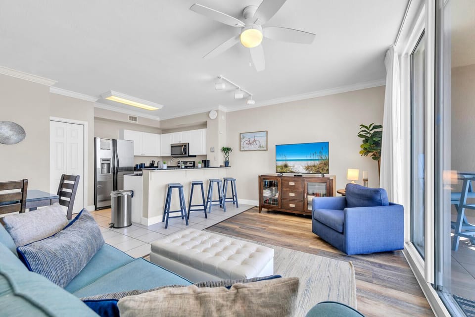 Spacious and open