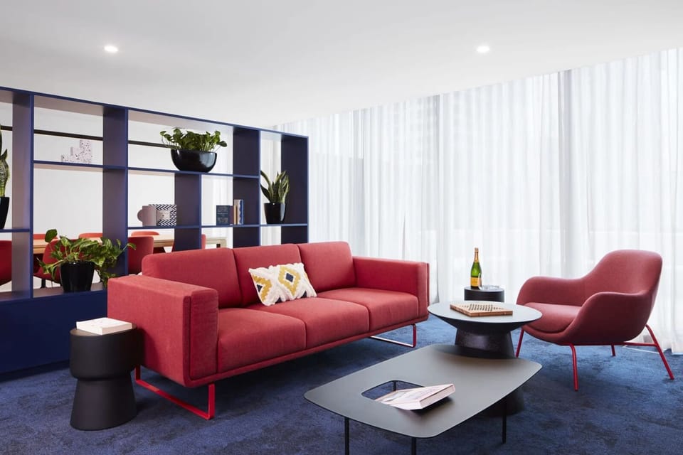 Lobby sitting area