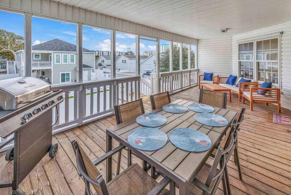 Enjoy Grilling on Your Private Deck