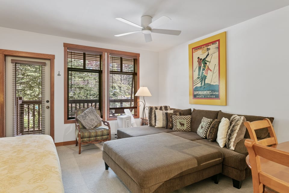 Home Decor, Appliance, Ceiling Fan, Indoors, Bed