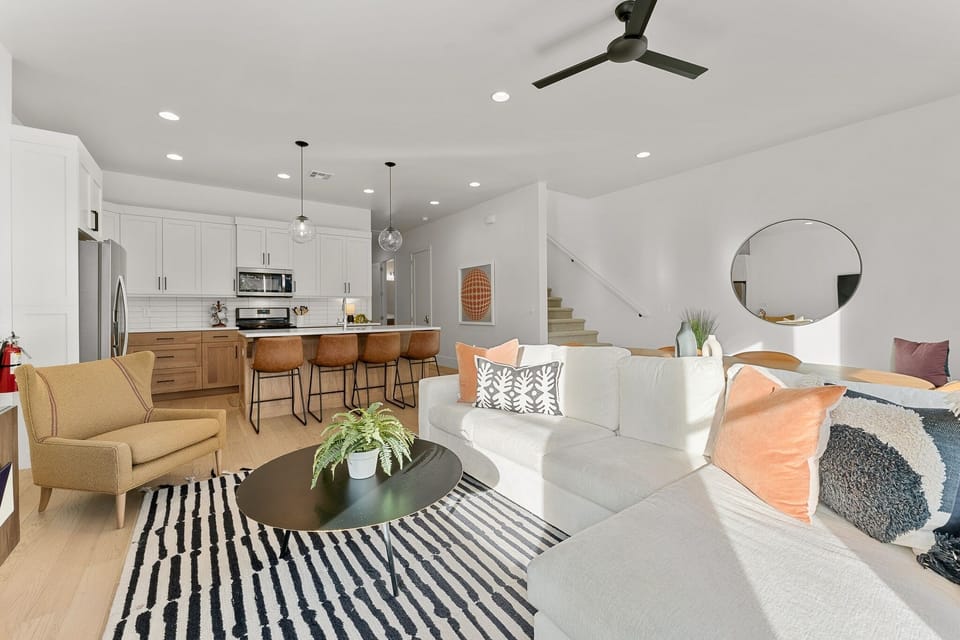 Townhome, 4 Bedrooms | Living area | Smart TV