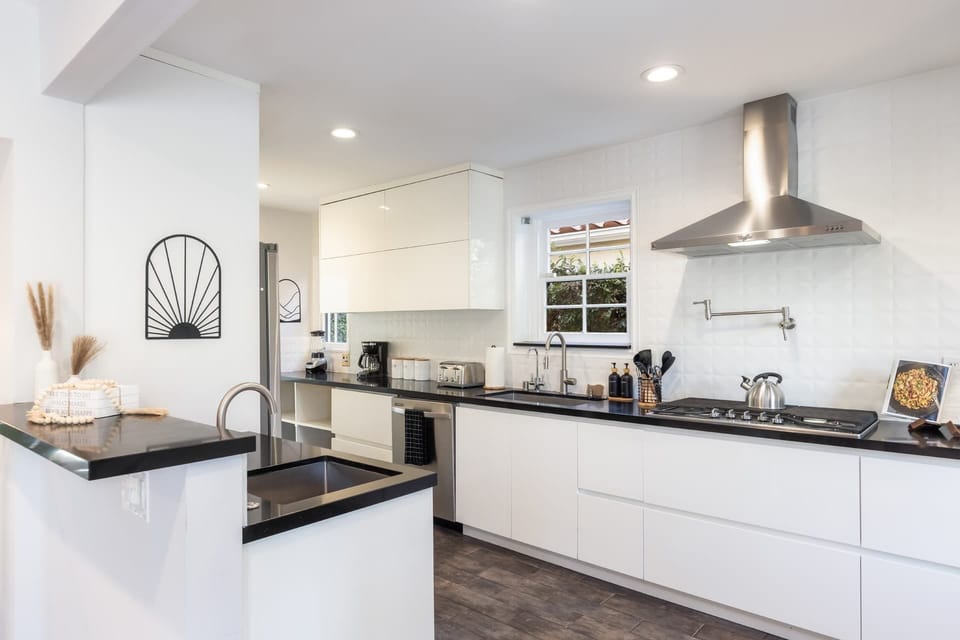 Kitchen comes with Two Sinks