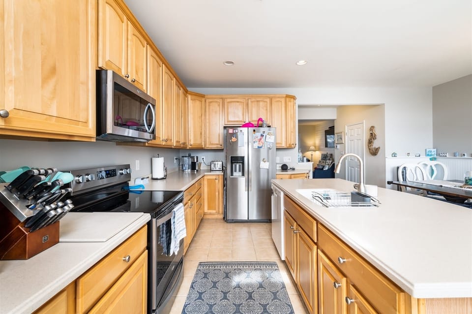Sunset Island 39 Island Edge Drive Kitchen Area