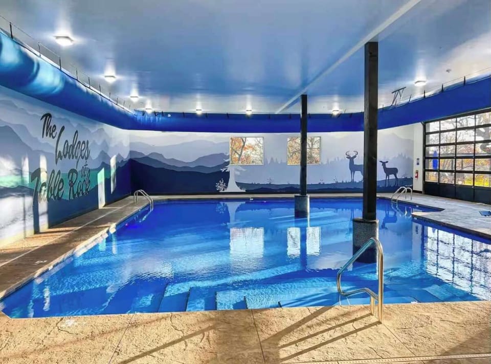 Beautiful indoor pool for those cool fall and cold winter months