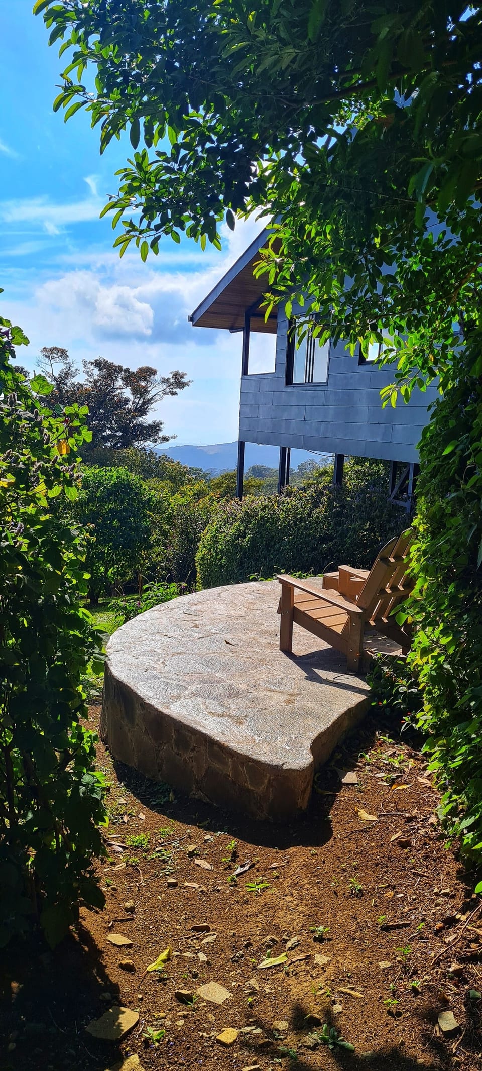 Outside patio