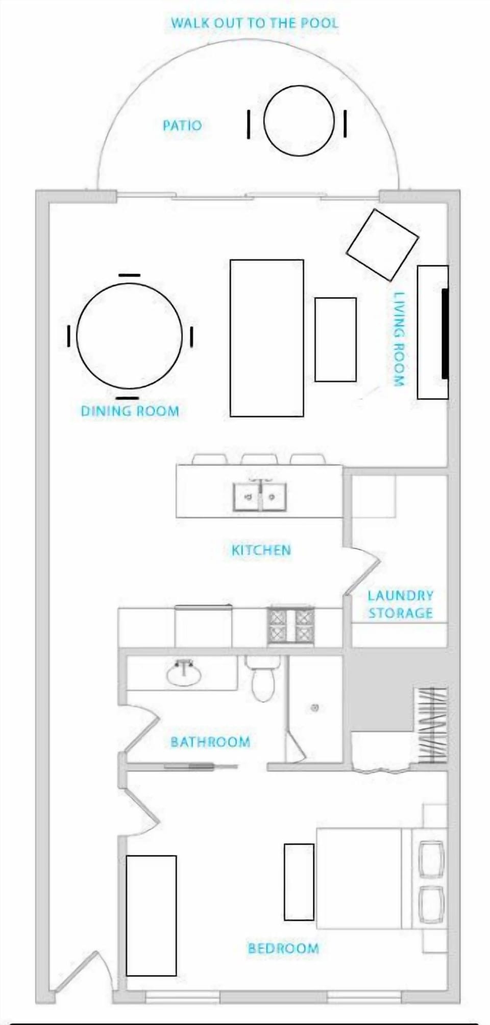 1 Bdrm Pool & Garden View at The Yacht Club D3 (152)