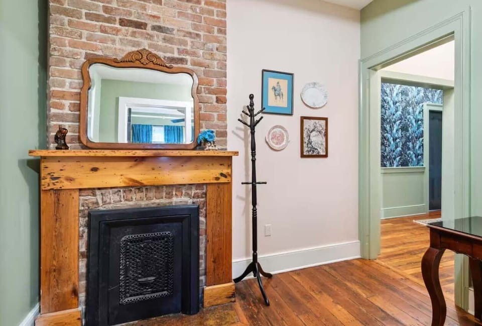 Hallway area leading to the backyard. (Ground floor unit)