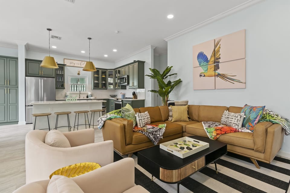 With an open floorplan that interconnects the entire house
