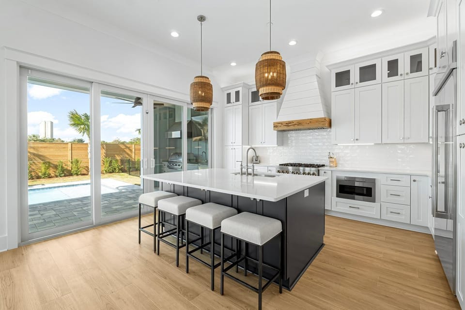 Spacious Kitchen With Modern Amenities On 1st Floor
