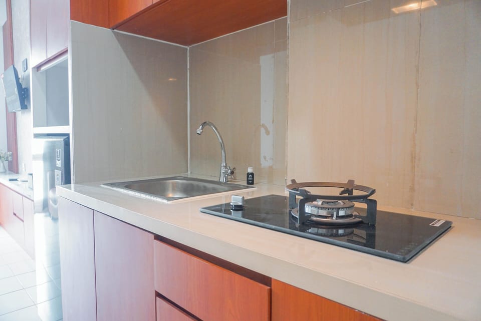 Standard Apartment, 1 Bedroom (Apartment) | Private kitchen | Full-size fridge, stovetop, rice cooker