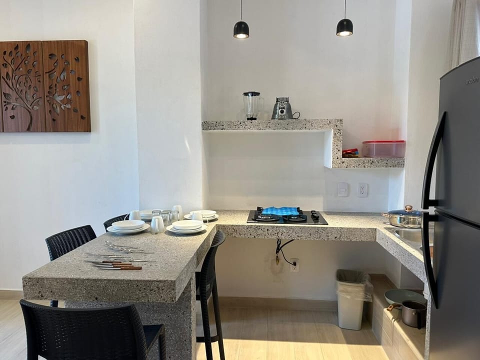Superior Bungalow | Private kitchen | Cleaning supplies