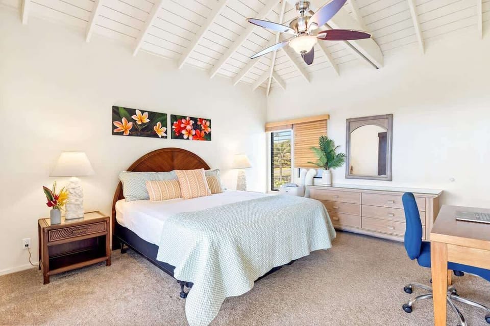 Master Bedroom with Portable AC