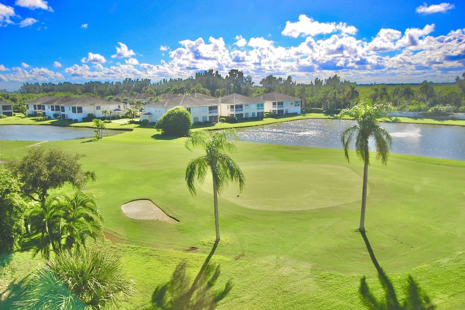 The Gorgeous Golf Course View from Catamaran Condo…