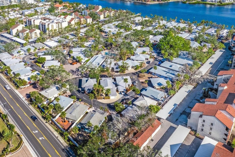 Located right on the Bay with a fishing pier in the back, try your hand at catching dinner!